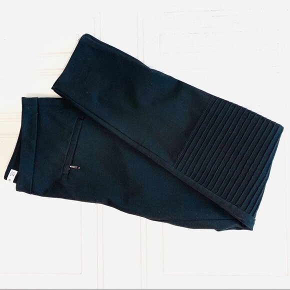 MANGO BLACK TROUSERS PENCIL PANT STRAIGHT LEG WOMEN SIZE 4 - Picture 3 of 9